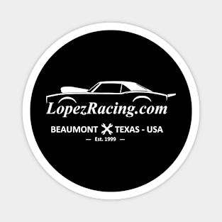 LopezRacing.com - 2021 Shirt Design Magnet